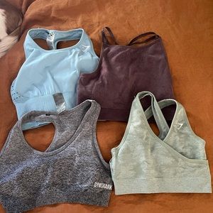 GYMSHARK sports bras